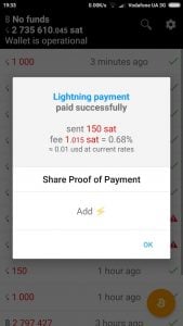 Bitcoin Lightning wallet