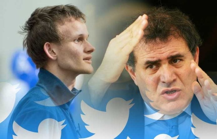 Nouriel Roubini vs Vitalik Buterin