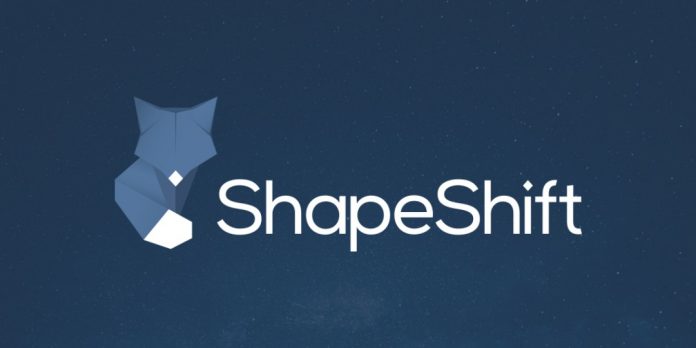 Shapeshift exchange problemi