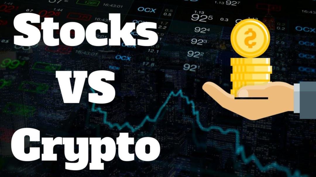 crypto trading vs stock trading