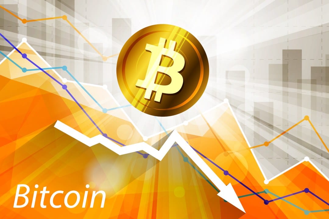 Bitcoin: arretramento del prezzo a 10.500 dollari