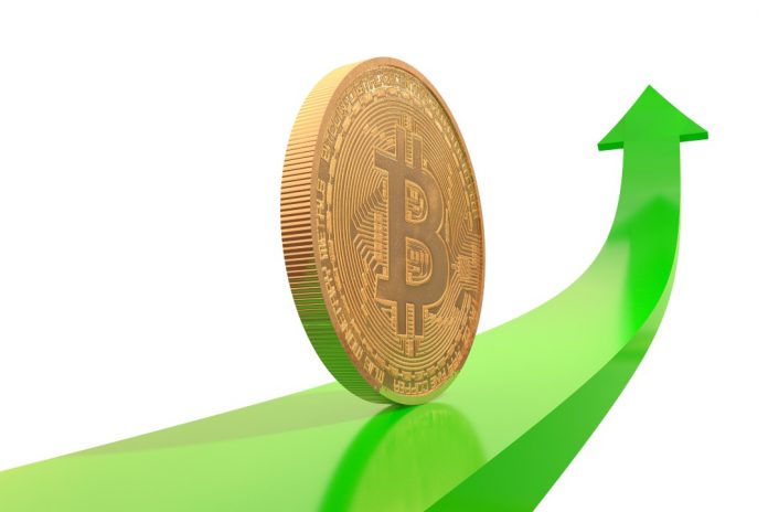 bitcoin btc price rises