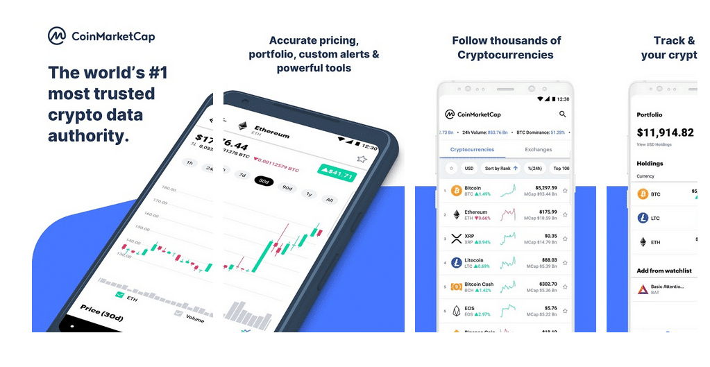 Top apps for monitoring cryptocurrency prices - The ...