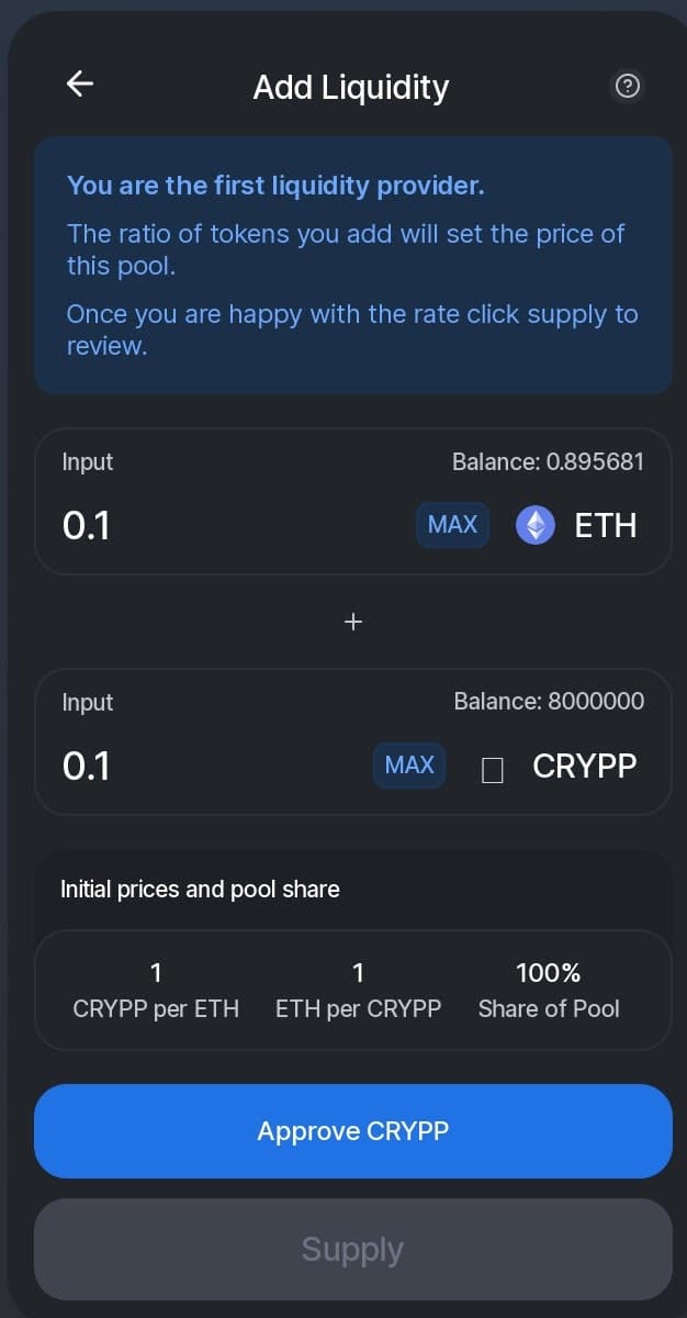 Jak zalistovat token na Uniswap