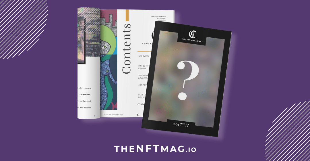 Su Ethereum il primo magazine in NFT: cover da collezione e top 10 per scoprire tutti i leader del settore