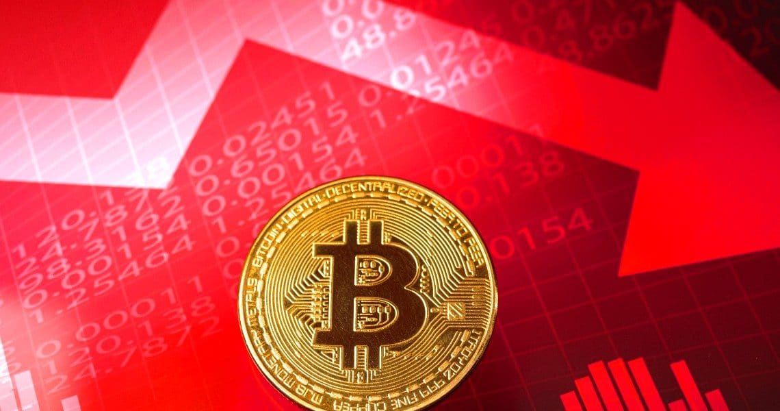 Prezzi di Bitcoin ed Ethereum giù del -6%
