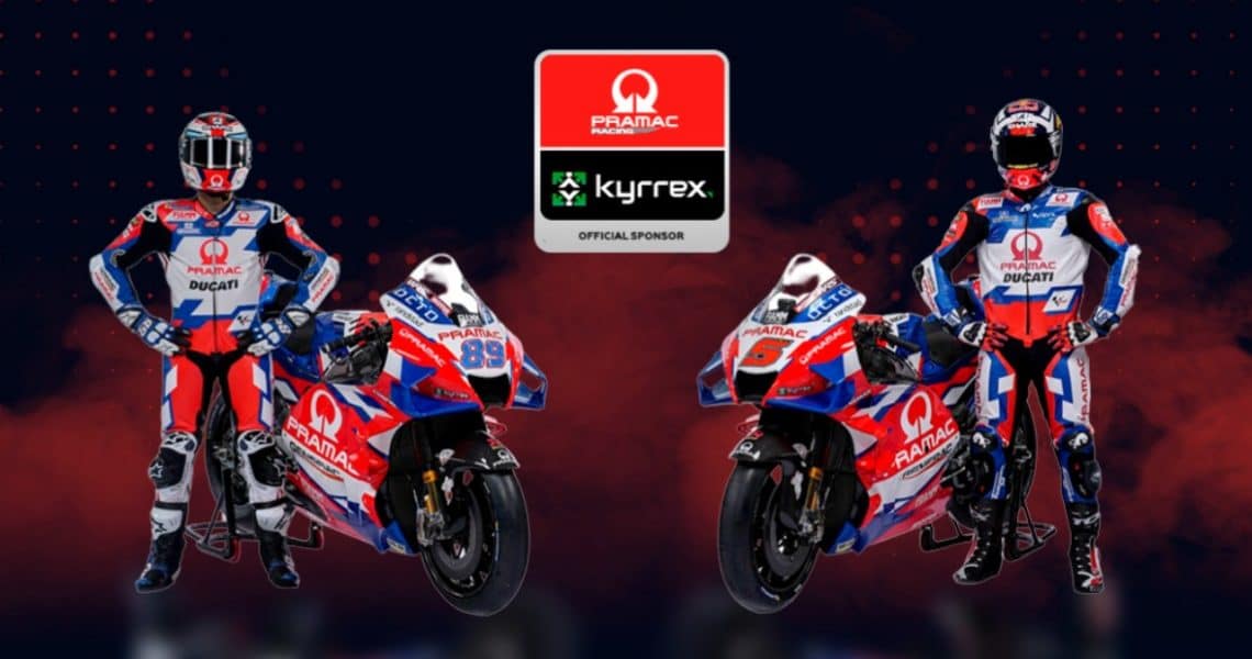 Kyrrex svela la partnership con il Pramac Racing Team