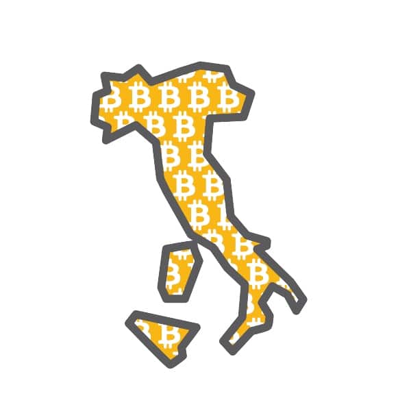 bitcoinová kryptoměna v Itálii