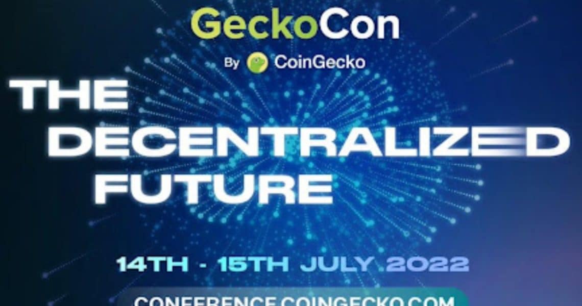 La seconda conferenza annuale di CoinGecko, “GeckoCon – The Decentralized Future”, prenderà il via il 14 luglio