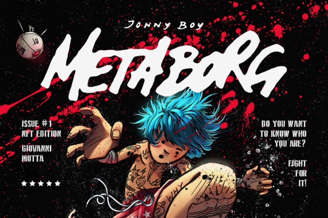 Metaborg, il nuovo manga NFT di Giovanni Motta