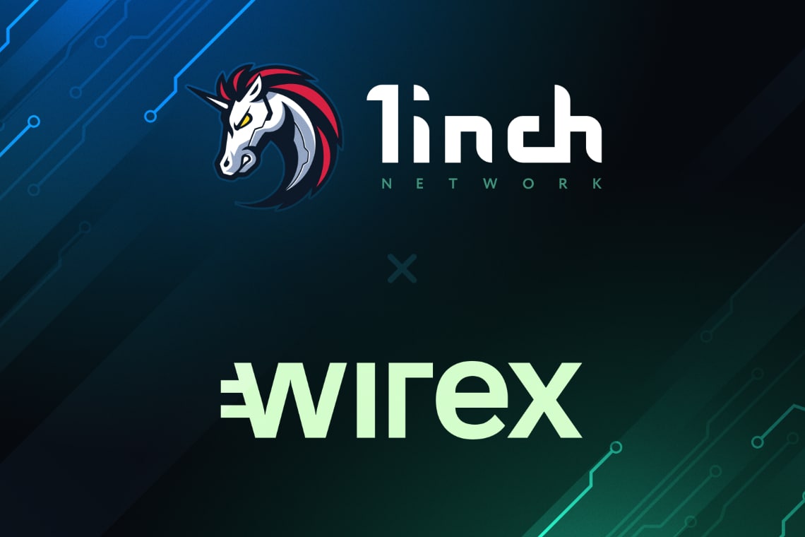 Nuova partnership tra 1inch e Wirex