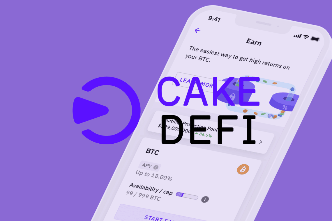 Cake DeFi lancia un nuovo prodotto: Earn