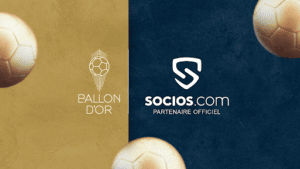 Socios.com sarà il partner ufficiale della cerimonia del Pallone D’Oro 2022