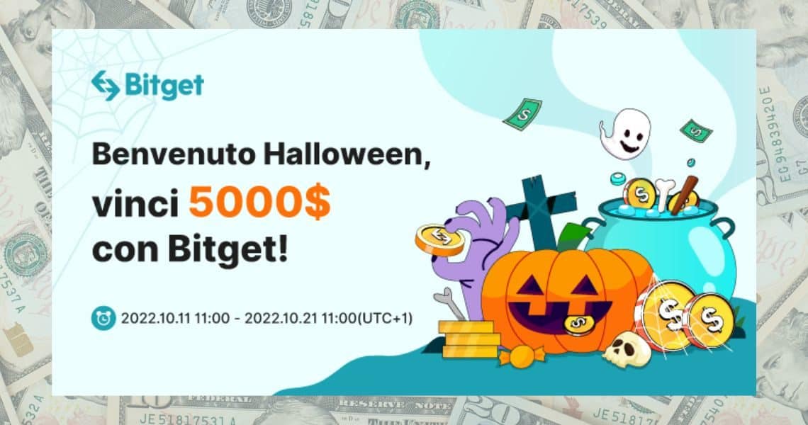 Bitget: un concorso per Halloween per vincere fino a 5.000 dollari