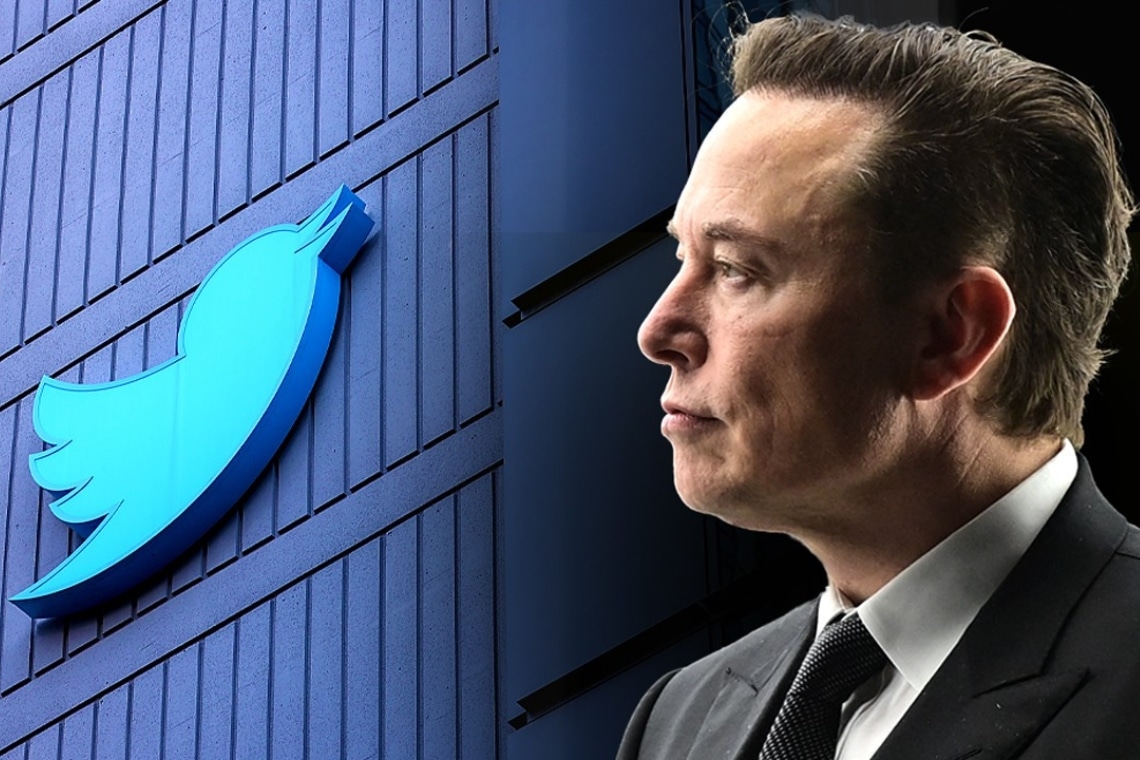 Elon Musk è entrato in Twitter (con un lavandino)
