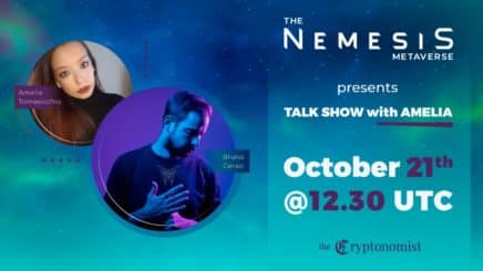 The Nemesis: la prima puntata del talk show nel metaverso con l’artista NFT Bruno Cerasi