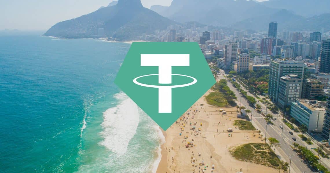 Tether disponibile in 24.000 ATM in Brasile