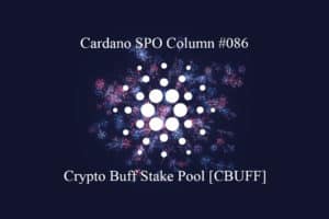 Cardano SPO: Crypto Buff Stake Pool [CBUFF]