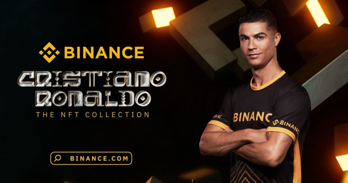 Binance annuncia la partnership con Cristiano Ronaldo: in arrivo la collezione NFT del calciatore