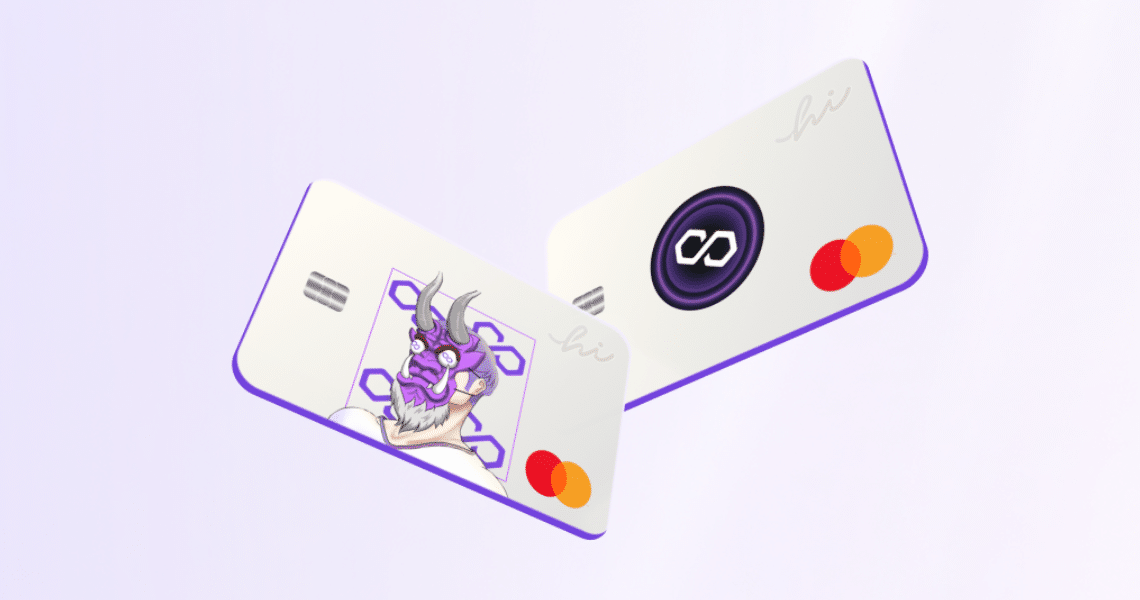 Polygon collabora con Hi e Mastercard per la prima carta di debito NFT personalizzata
