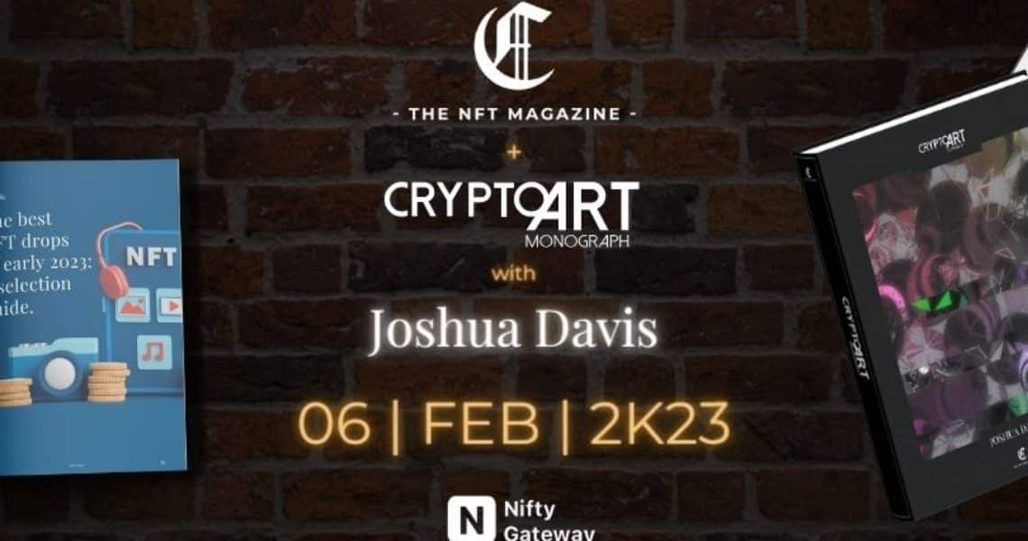 BookDrop NFT Joshua Davis CryptoArt Monograph di The NFT Magazine | Curata da Ronnie K. Pirovino