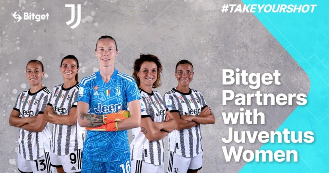 Bitget diventa sponsor ufficiale della squadra di calcio femminile della Juventus