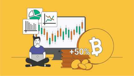 Come guadagnare a basso rischio il 50% all'anno sui vostri Bitcoin