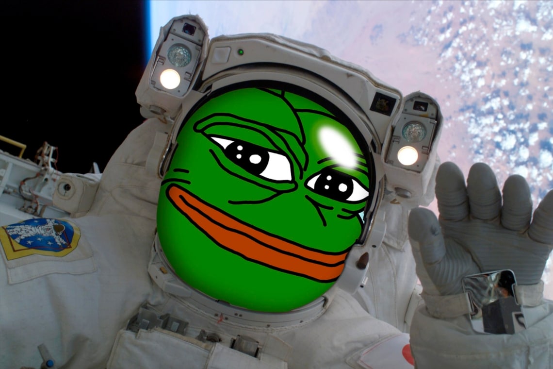 pepe the frog crypto memecoin