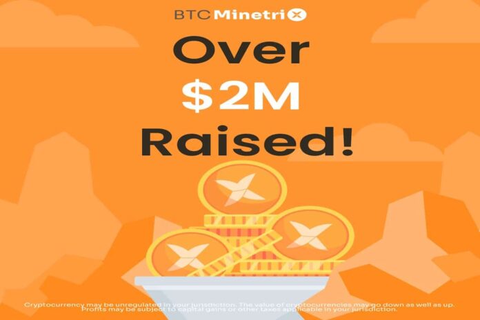 btcmtx bitcoin minetrix 2 milioni in prevendita