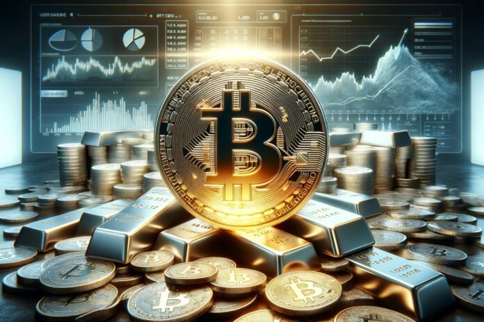 bitcoin argento capitalizzazione mercato
