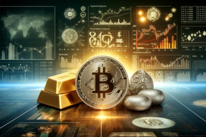 prezzo bitcoin oro argento