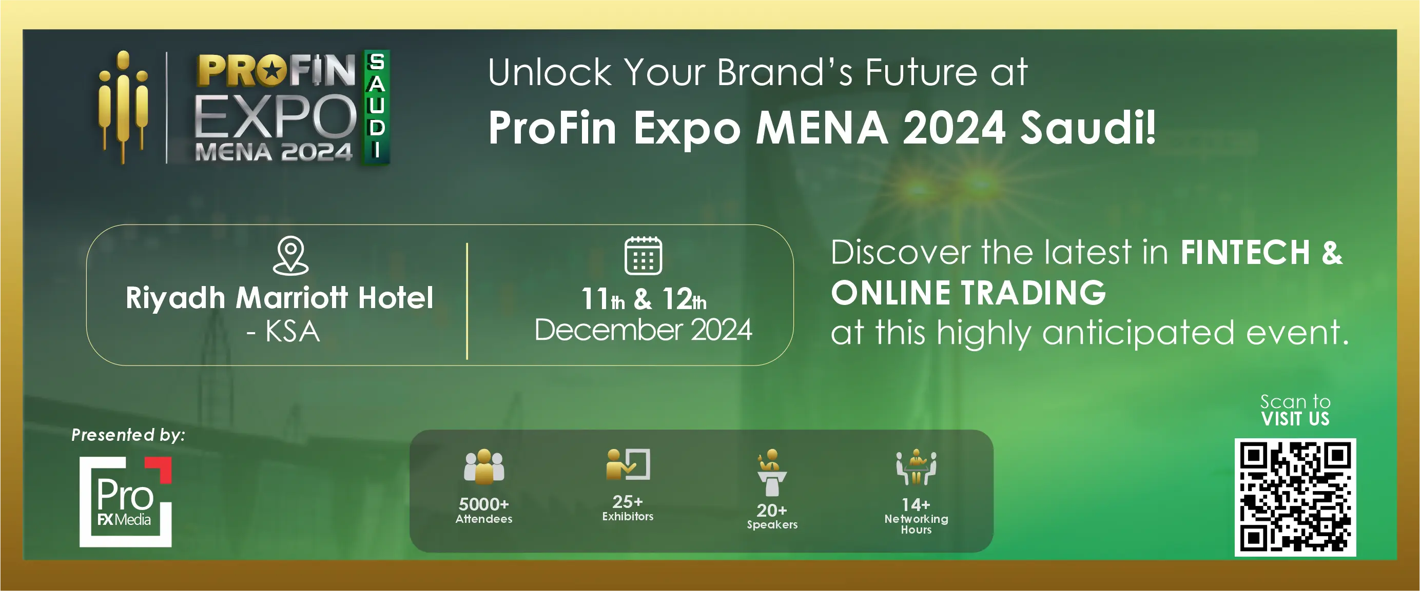 ProFin Expo MENA 2024 – Saudi: The Middle East's Largest Gathering for Fintech and Financial Innovation