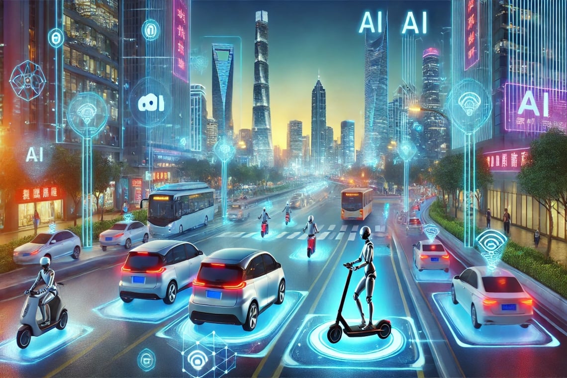 L’intelligenza artificiale (AI) di DeepSeek rivoluziona la mobilità in Cina: dai veicoli elettrici agli e-scooter