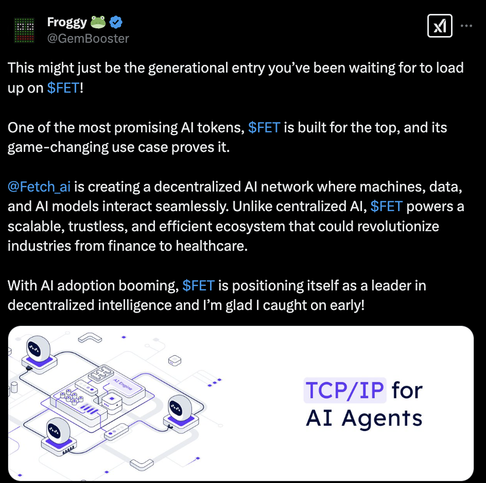 Fetch.ai decentralized ai