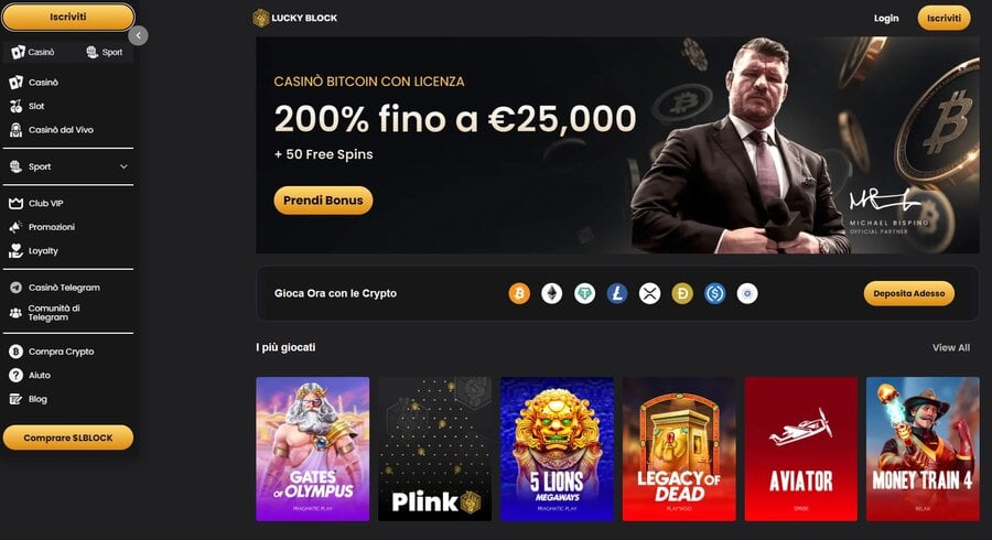 Lucky Block è considerato da molti come uno dei casino deposito minimo 1 euro più interessanti