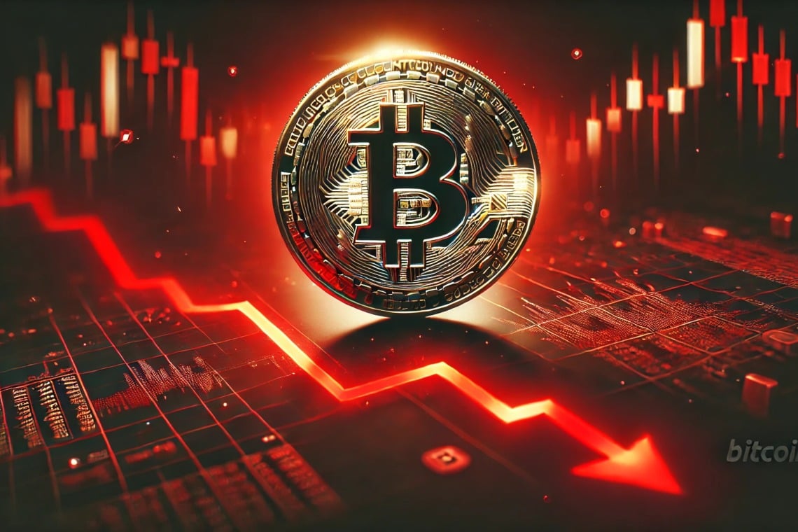 Prezzo di Bitcoin in calo oggi, ma non di molto