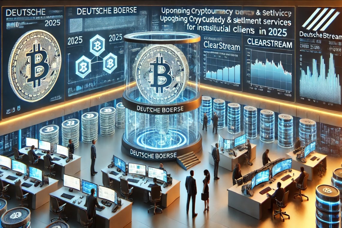 Deutsche Boerse lancia servizi di custodia e regolamento per crypto nel 2025