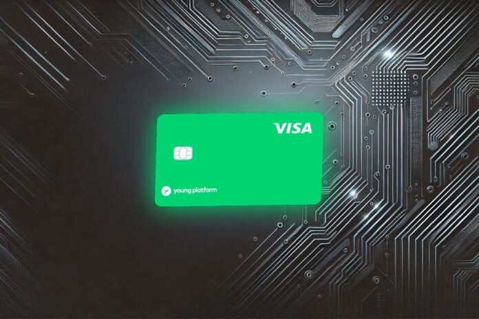 young platform carta di debito crypto