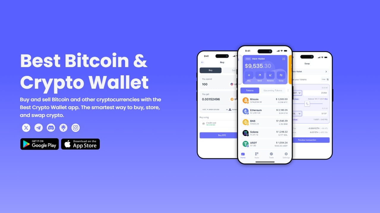 Best Wallet Landing Page