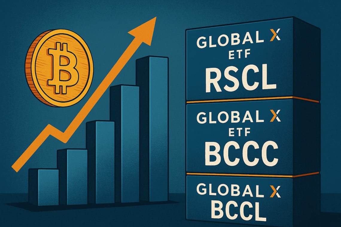 Global X: nuovi ETF innovativi su bitcoin e small-cap USA in Canada