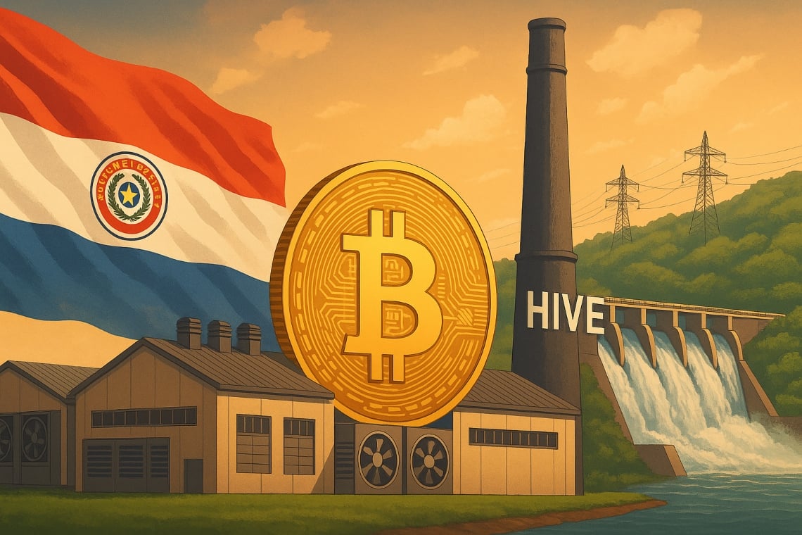 Hive punta sul Paraguay: energia pulita e crescita sostenibile per il mining di Bitcoin