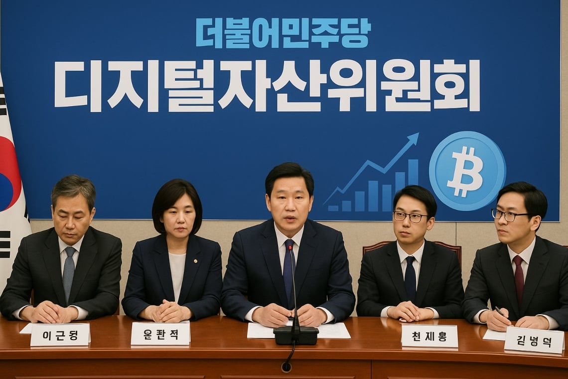 Corea del Sud: il Partito Democratico lancia il Comitato per le crypto