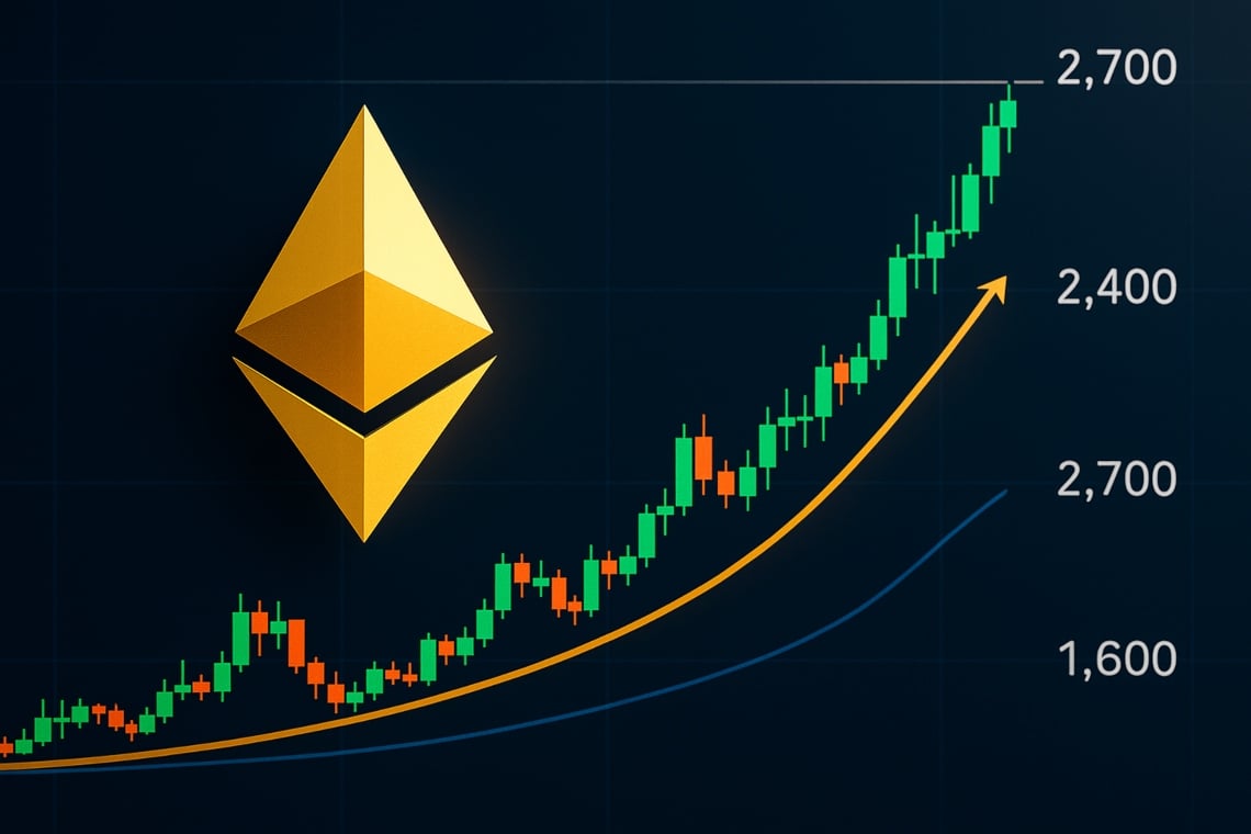 Ethereum: le balene continuano ad accumulare nonostante il calo dei prezzi!