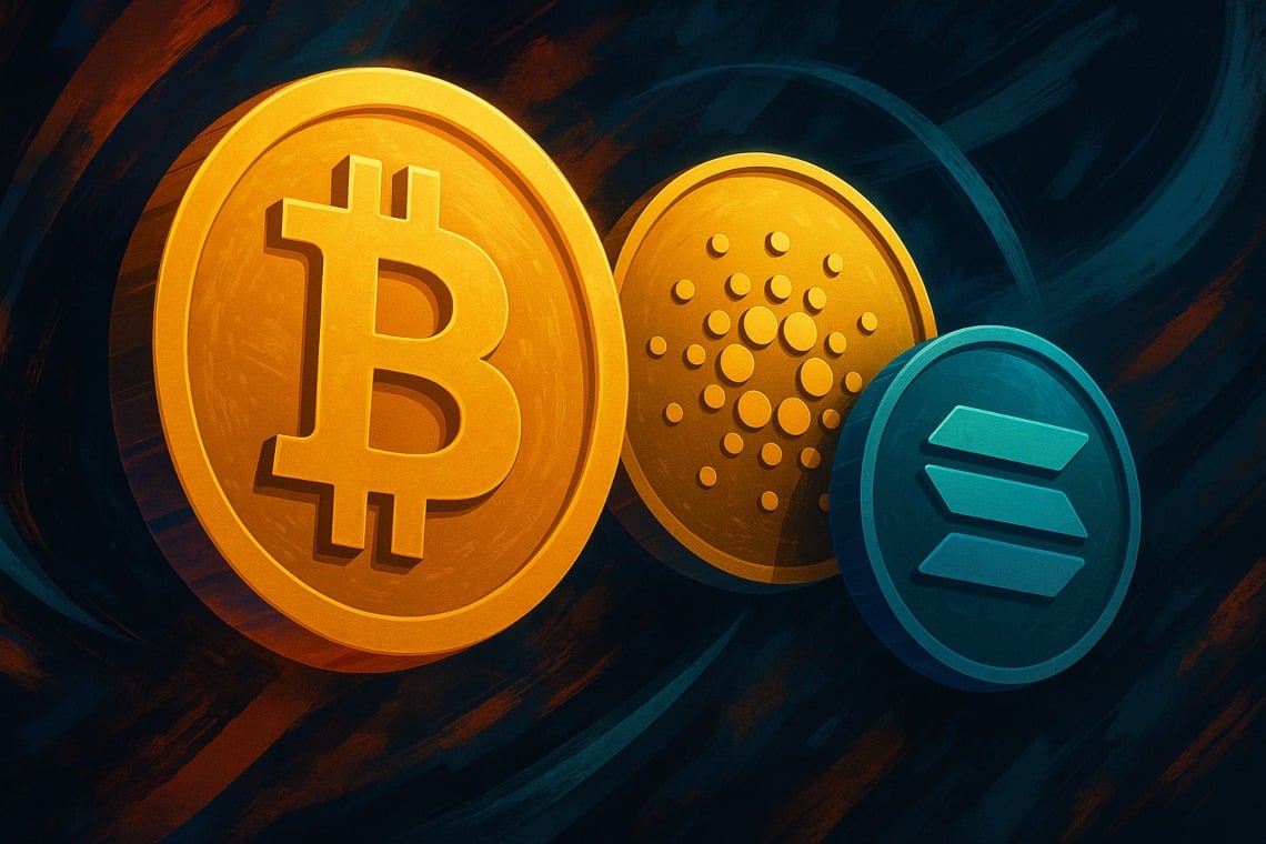 Cardano: ADA performa meglio di Bitcoin e Solana oggi