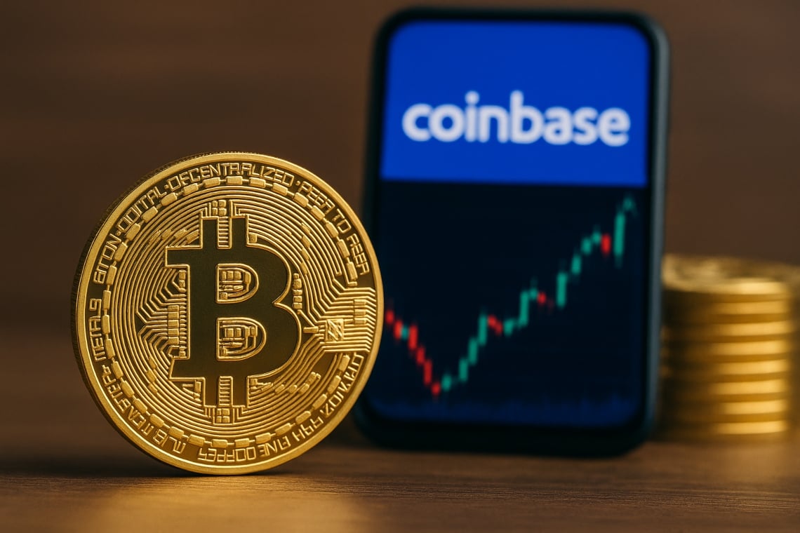 Bitcoin da oltre 1 miliardo di dollari ritirati da Coinbase in un solo giorno: cresce la domanda istituzionale