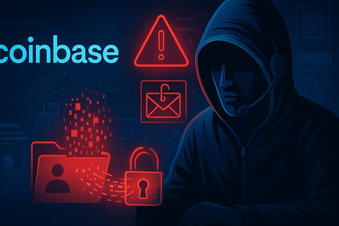 Coinbase sotto attacco: insider rubano i dati dei clienti e facilitano social engineering