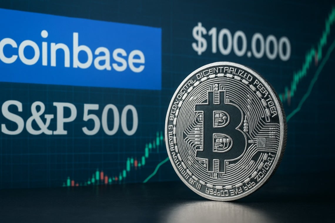 Coinbase nell'S&P 500: Un Nuovo Capitolo per le Criptovalute e la Finanza Tradizionale