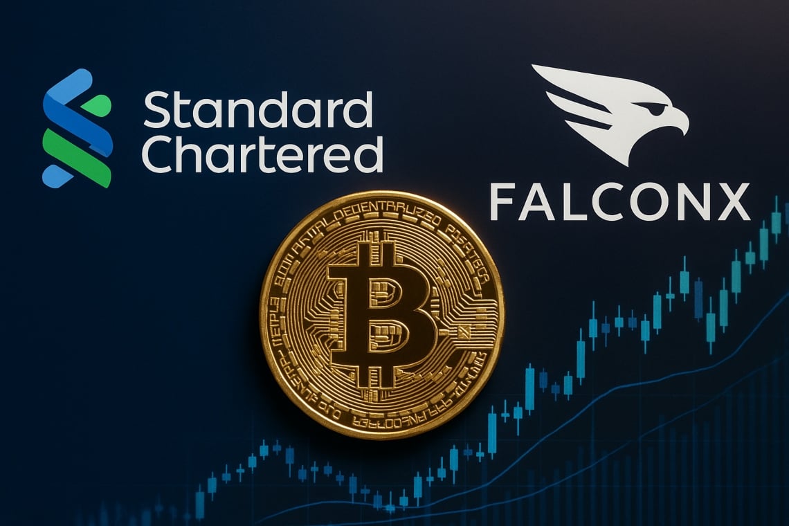 Standard Chartered e FalconX: la nuova frontiera del crypto banking istituzionale