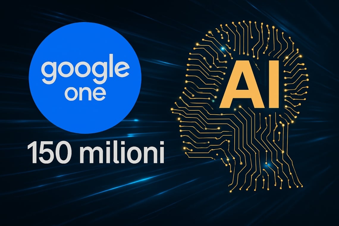 Google One: 150 milioni di abbonati trainano l’era dell’intelligenza artificiale (AI)