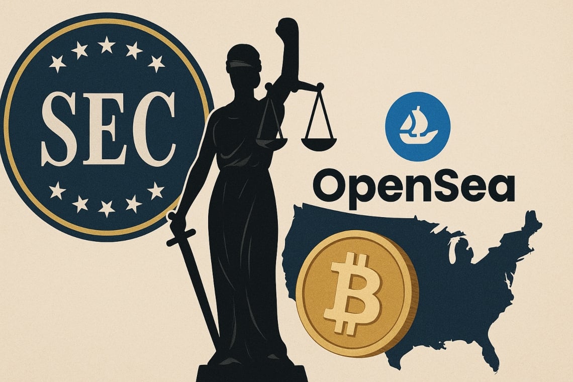 SEC e OpenSea: la nuova era della regolamentazione crypto negli Stati Uniti